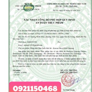 Sâm lát tẩm mật ong 200g