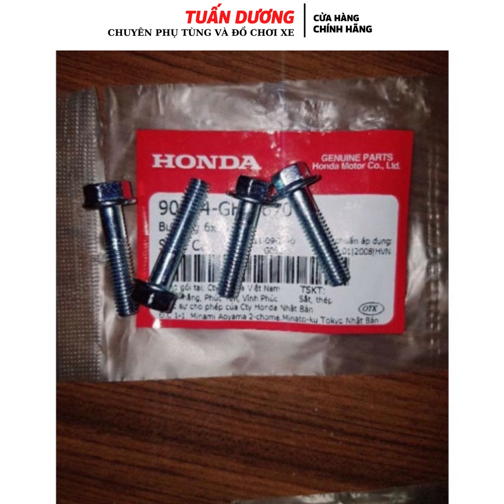 bộ ốc bắt cổ hút và chế lắp cho dream và wave honda các loại -đẹp như zin 100%