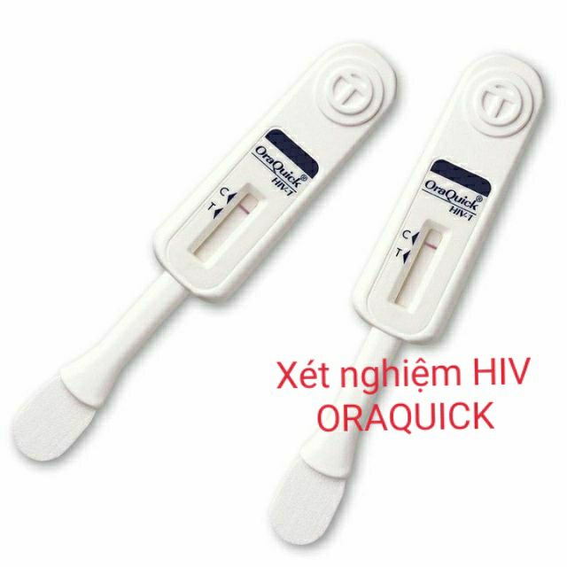 Bộ test nhanh HIV tại nhà dễ làm nhập khẩu, cho kết quả nhanh