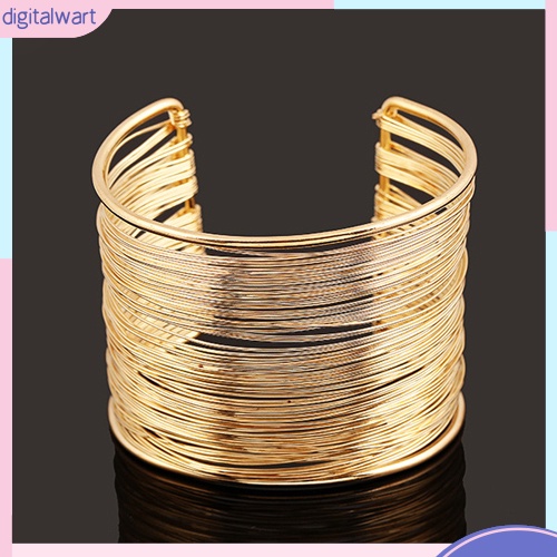 Vòng Tay Kim Loại Nhiều Lớp Thời Trang Cho Nữ