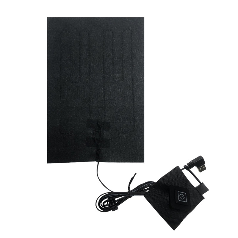 Đệm Sưởi Ấm Lưng USB Bằng Hợp Kim Có Thể Giặt