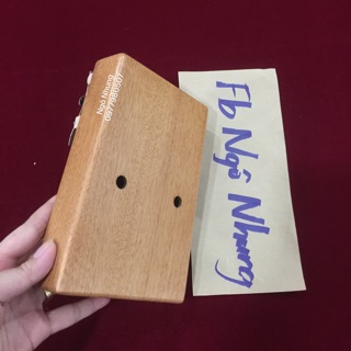 (Có video test) Đàn Kalimba Yael 17 phím gỗ Mahogany