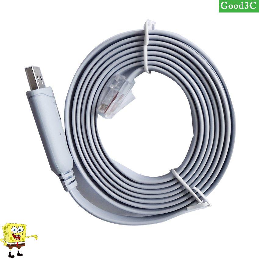 Cáp chuyển đổi USB sang RS232 Serial sang RJ45 CAT5 cho bộ định tuyến Cisco FTDI