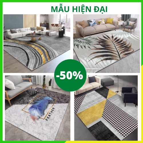 Thảm trải sàn phòng khách bali 5D hàng nhập khẩu in sắc nét nhiều mẫu giá tại kho Trung (30 mẫu)