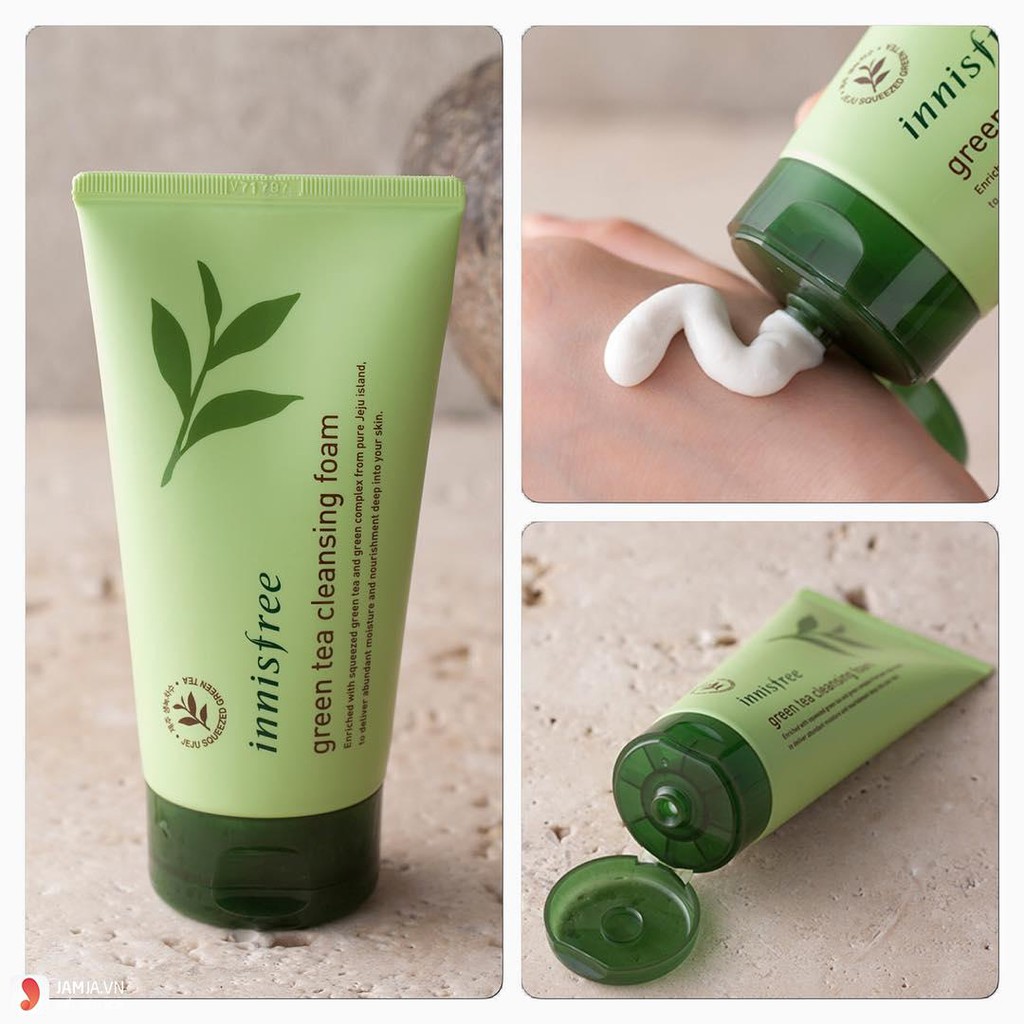 Sữa Rửa Mặt Innisfree Trà Xanh ( Mẫu Mới + Cũ)