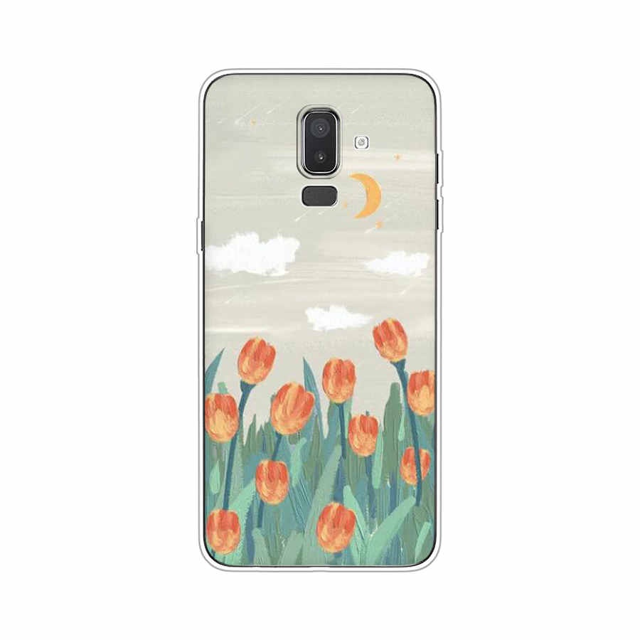 Ốp Điện Thoại TPU Dẻo In Họa Tiết Độc Đáo Thời Trang Cho Samsung Galaxy j7 pro j5 2017 J8 2018 A01