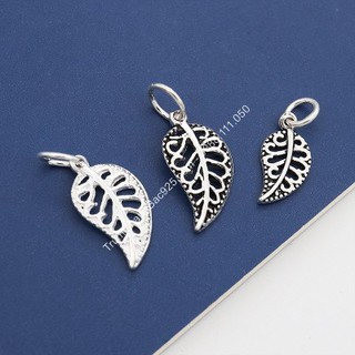 Charm bạc s925 Lá (Kiểu 1) AH142