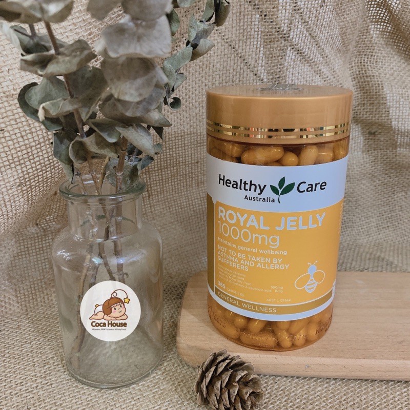 SỮA ONG CHÚA HEALTHY CẢE 365 VIÊN ✅ĐỦ BILL VÀ TEM CHEMIST, HOT PRICE✅ đẹp da, giảm tàn nhang