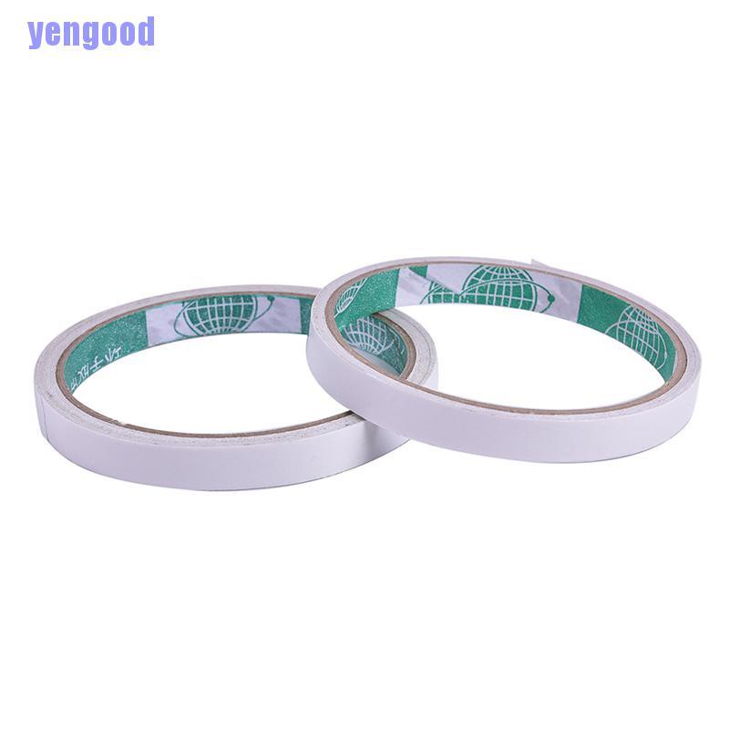 Cuộn băng keo hai mặt màu trắng dài 5m/8m tiện dụng