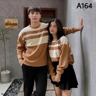 Áo đôi thu đông nam nữ phối 2 màu, áo cặp dài tay