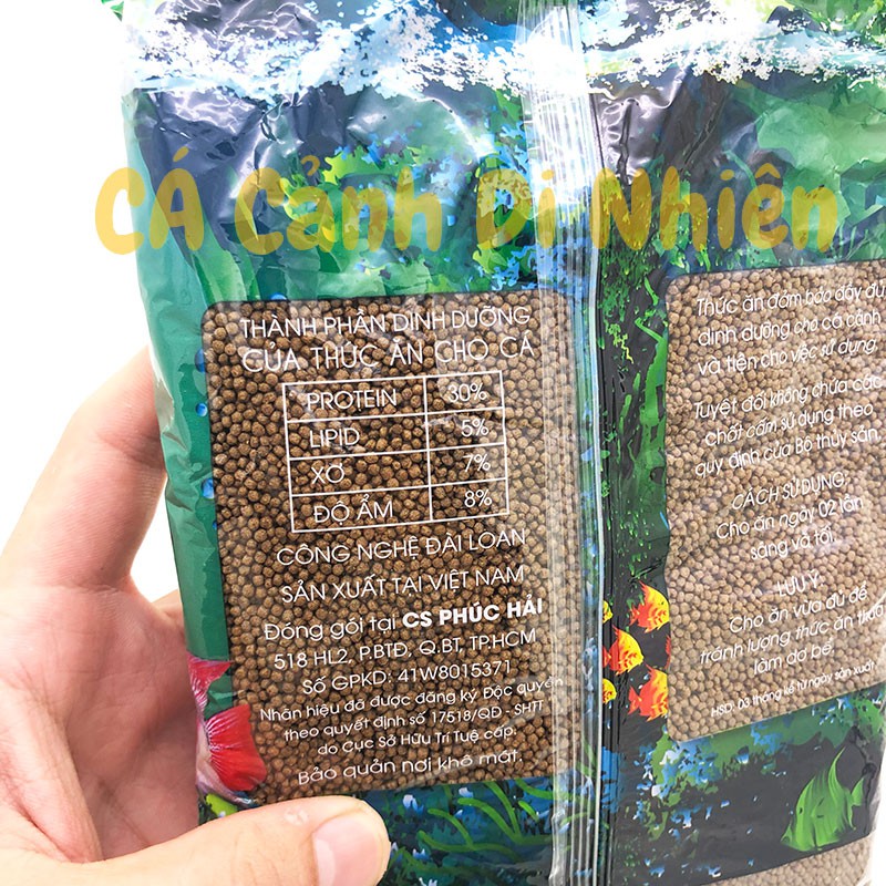 Thức ăn cho cá cảnh ShangHai hạt NHỎ 500g