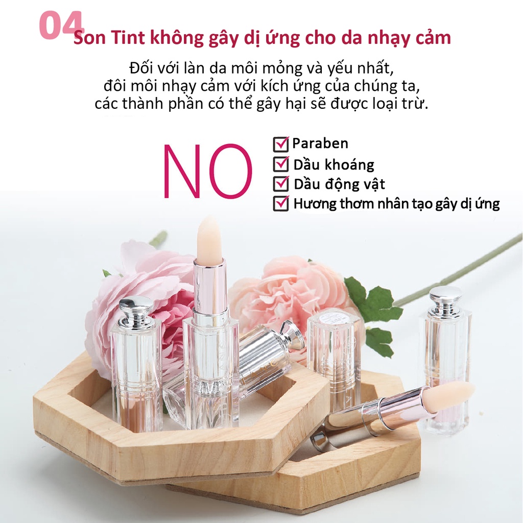 Son Dưỡng Đa Năng DIBLANC Sweetheart Tint stick 3in1