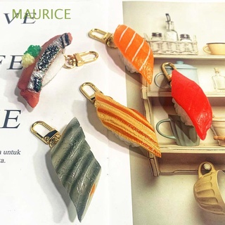 Móc khóa hình cuộn sushi dễ thương cho nam nữ