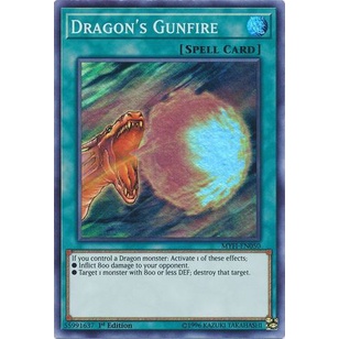 Thẻ bài Yugioh - TCG - Dragon's Gunfire / MYFI-EN050'