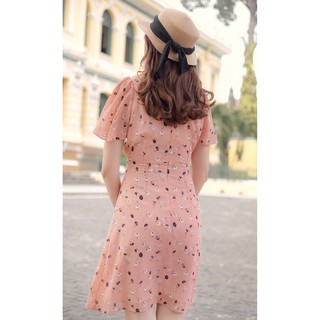 Đầm voan Jolie - Pink