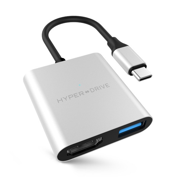 Cổng Chuyển HyperDrive 4K HDMI 3-in-1 USB-C Hub for MacBook, PC &amp; Devices (HD259A)