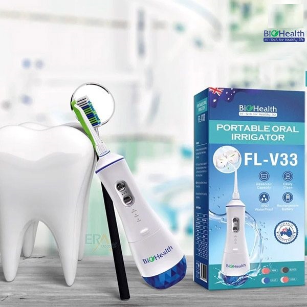 Máy tăm nước Biohealth FL-V33 công nghệ tiên tiến, làm sạch răng miệng hiệu quả