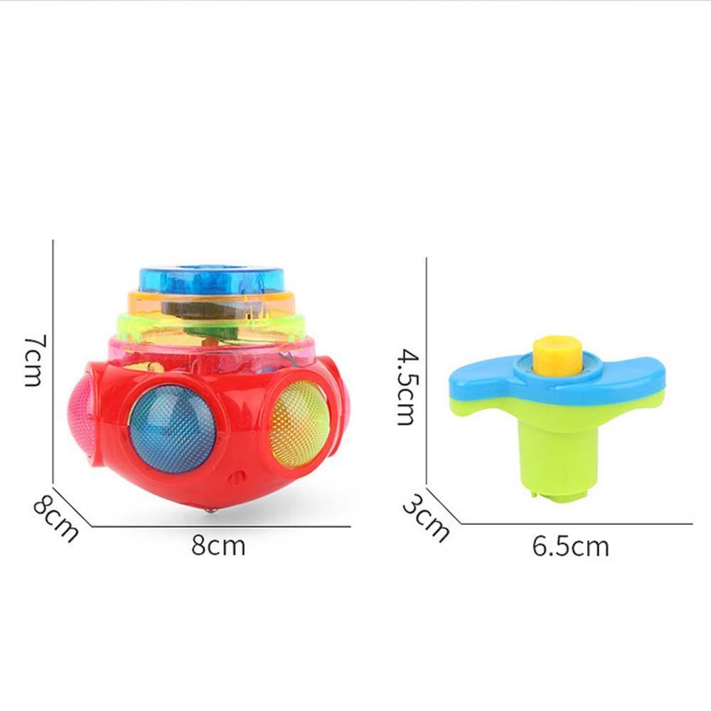 Con Quay Đồ Chơi Spinner Có ĐèN LED NhiềU MàU, HìNh UFO 3 Dễ Thương