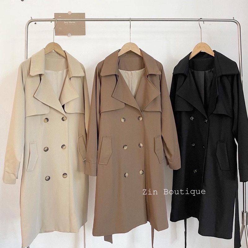 ÁO MĂNG TÔ DÁNG DÀI