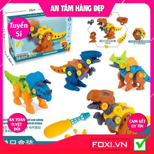 Đồ chơi lắp ghép mô hình con khủng long-màu sắc đẹp-bắt mắt-đầy sáng tạo-trò chơi thông minh-bổ ích cho các bé
