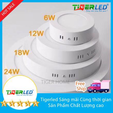 Đèn Ốp trần vuông Tòn 12 wat tigerled bảo hành 1 năm lỗi 1 đổi 1