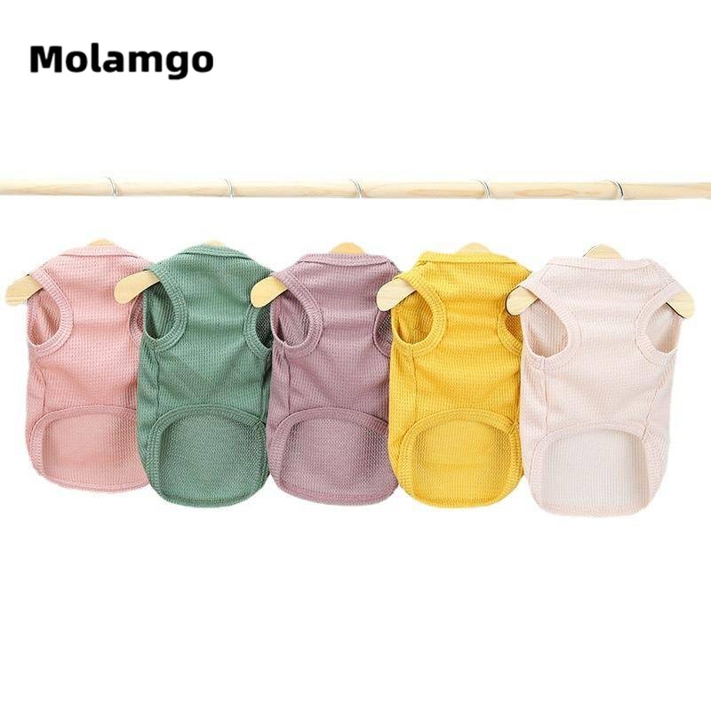Áo Ba Lỗ Mỏng Thoáng Khí Dễ Thương Cho Thú Cưng áo cho chó quần áo cho mèo
