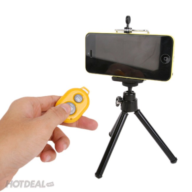 Remote bluetooth chụp hình tự sướng, tương thích với tất cả các loại điện thoại - Seavision