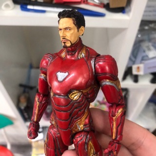 Đầu Tony Stark 2 phiên bản cho Marvel Legend và SHF