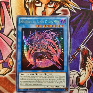Thẻ bài Yugioh chính hãng | Magician of Black Chaos MAX | TN19 Secret Rare