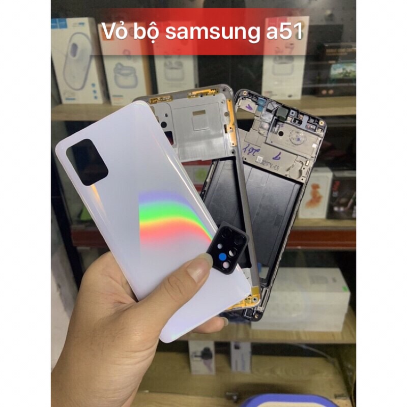 Vỏ bộ full Samsung A51 nhiều màu  zin new