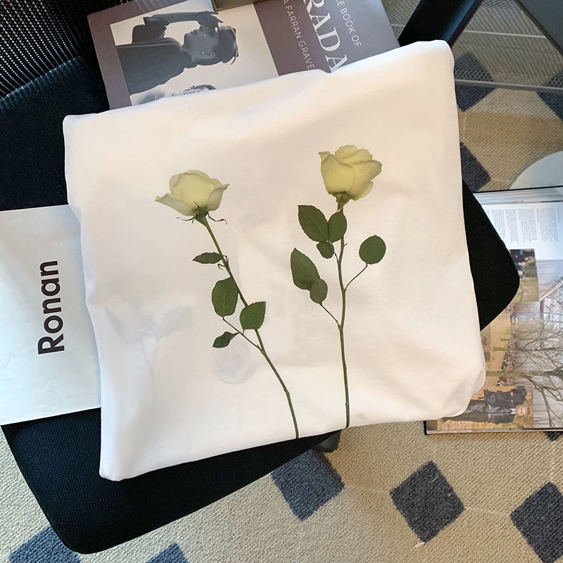 Áo Thun Dáng Rộng Thiết Kế Đơn Giản Dễ Phối Đồ