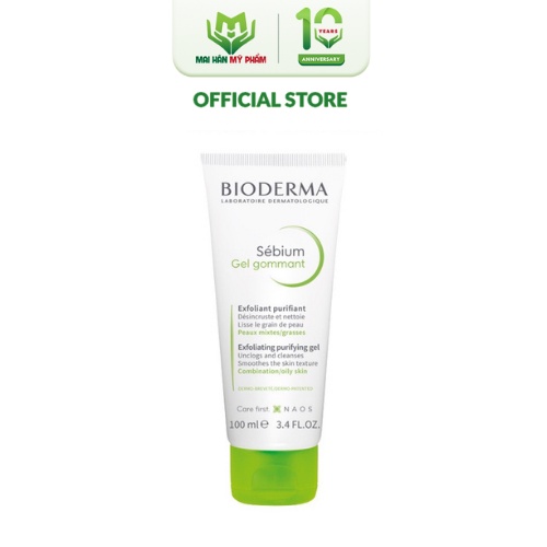 Tẩy Da Chết Bioderma Gel Gommant 100ml