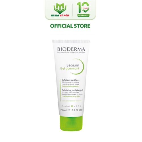 Tẩy Da Chết Bioderma Gel Gommant 100ml