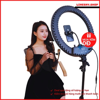 Đèn Livetream size 45 hãng HQ18 hỗ trợ ánh sáng làm phun xăm, sapa, quay tik tok hàng cao cấp