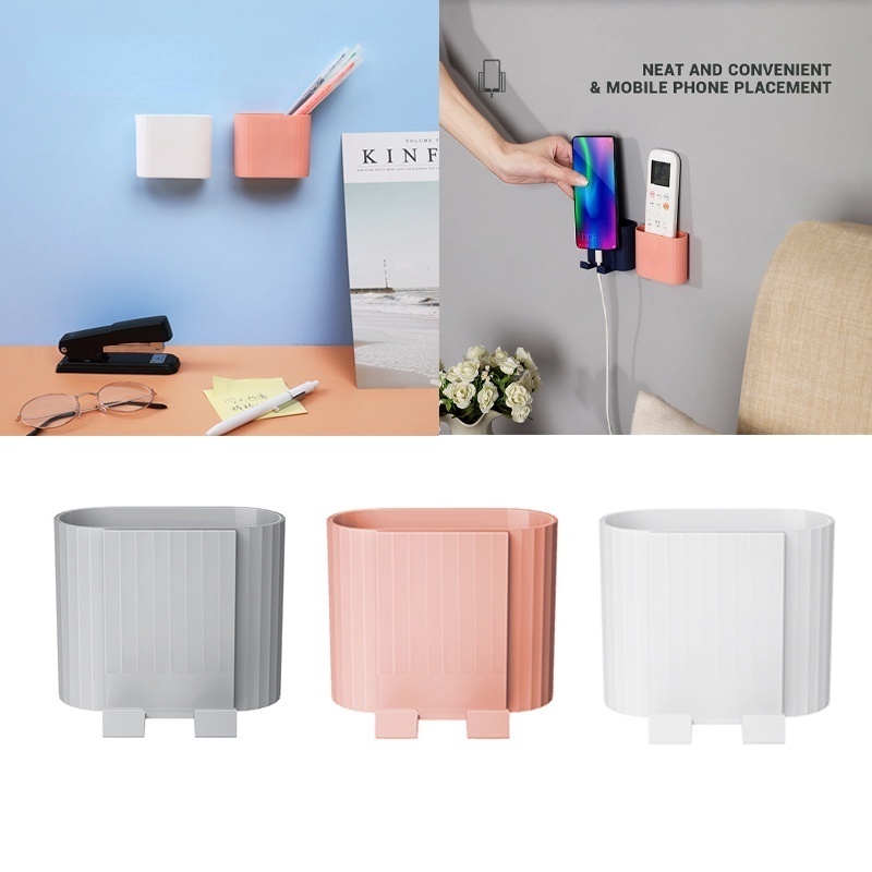 Hộp đựng vật dụng điều khiển từ xa điều hòa nhiệt độ điện thoại gắn tường