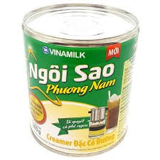 Kem đặc có đường Ngôi sao Phương Nam xanh lá lon 380g