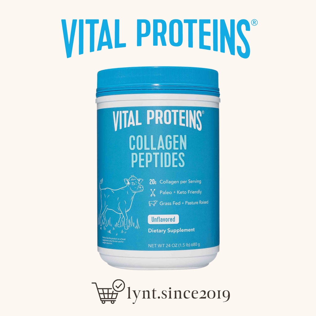 Bột collagen Vital Proteins Collagen Peptides Unflavored