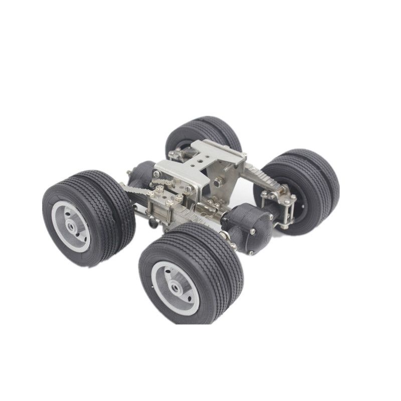 Bộ cầu giữa và cầu sau xe tải , xe đầu kéo RC 1:24