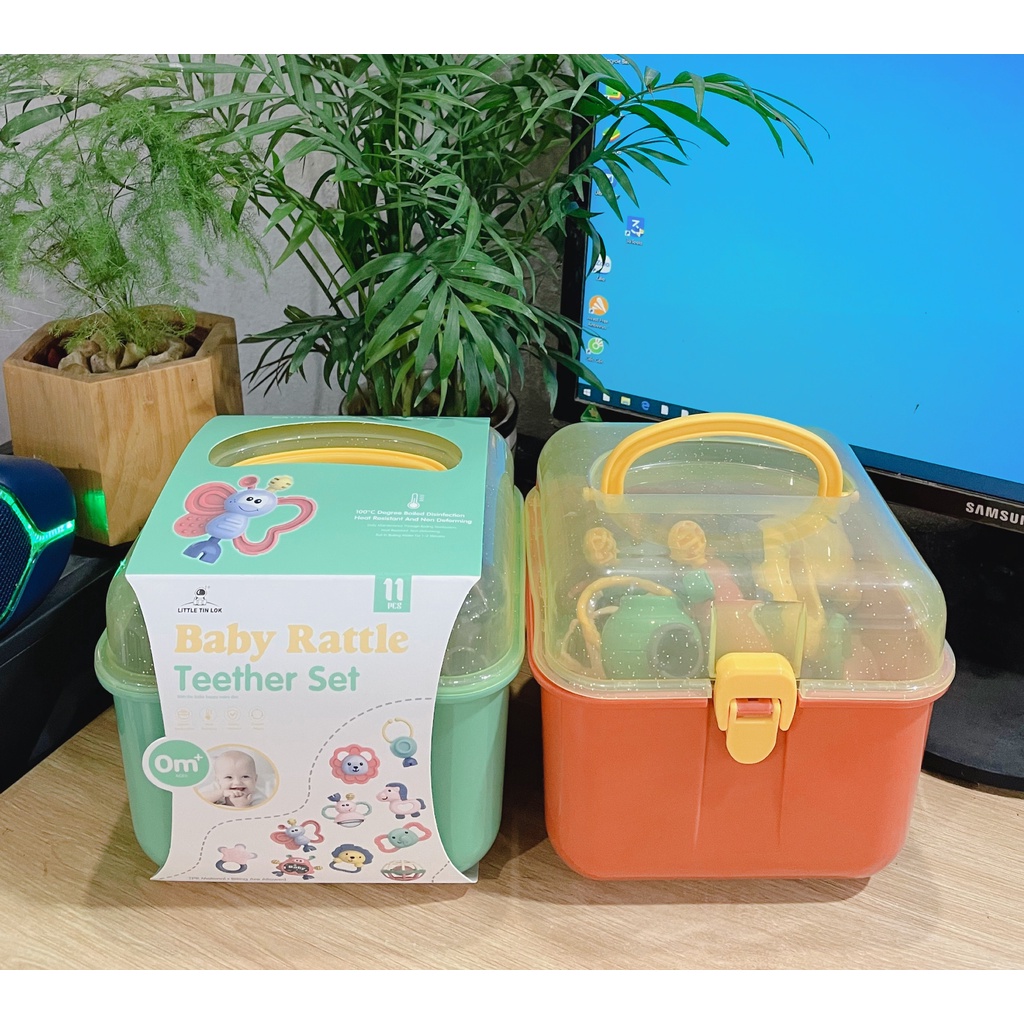 Bộ Xúc Xắc Gặm Nướu Đẹp 11 chi tiết cho bé