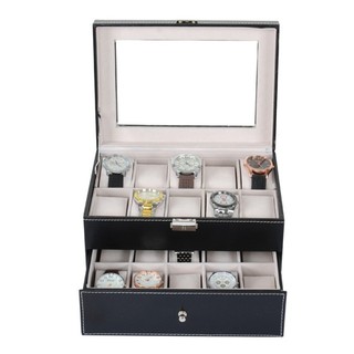 [SIÊU RẺ] Hộp Đựng Đồng Hồ 20 Chiếc