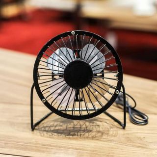 Quạt Mini Lồng Sắt Để Bàn 4 Cánh