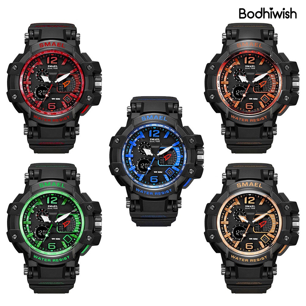 SMAEL Đồng Hồ Đeo Tay Chống Thấm Thời Trang Dành Cho Nam
