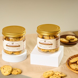 [Bánh Dinh Dưỡng] Cookies Bơ Hạt Dẻ Cười - Hạnh nhân - Việt Quất, eat clean, ăn kiêng -130gr.
