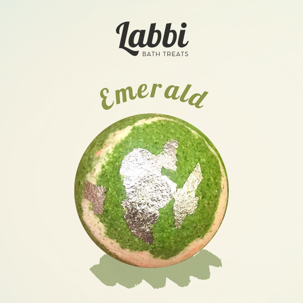 EMERALD [Labbi] Bath bomb / Viên sủi bồn tắm / Bom tắm