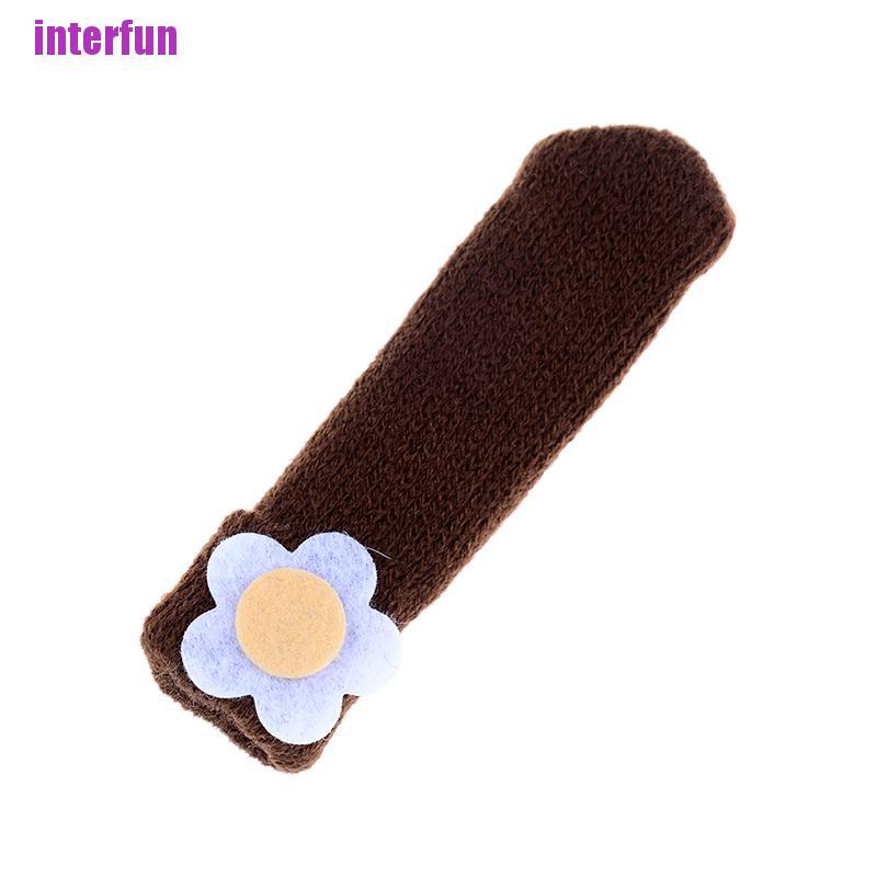 Bộ 4 Ghế Ngồi Chống Trượt In Hoa