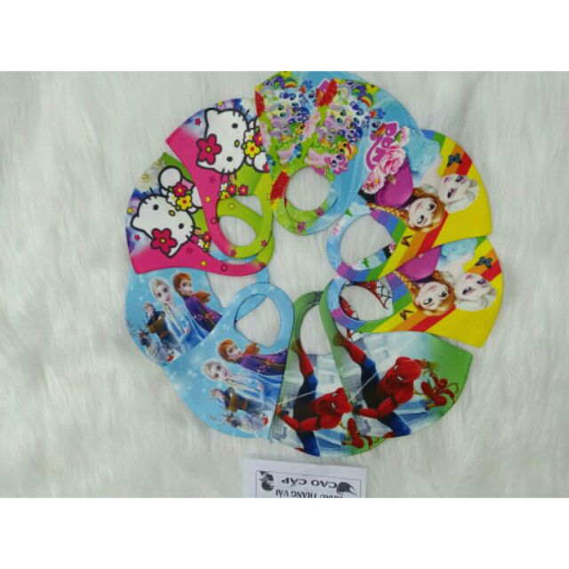 Sét 10 khẩu trang poly cho bé ,khẩu trang vải cho trẻ em | BigBuy360 - bigbuy360.vn