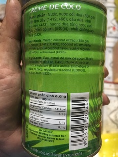 Nước cốt dừa Wonderfarm 400Ml