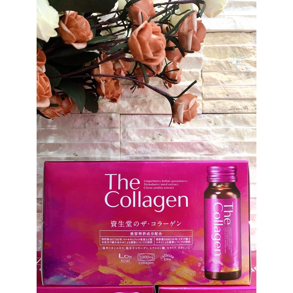The Collagen Shiseido dạng chai nước uống Nhật Bản