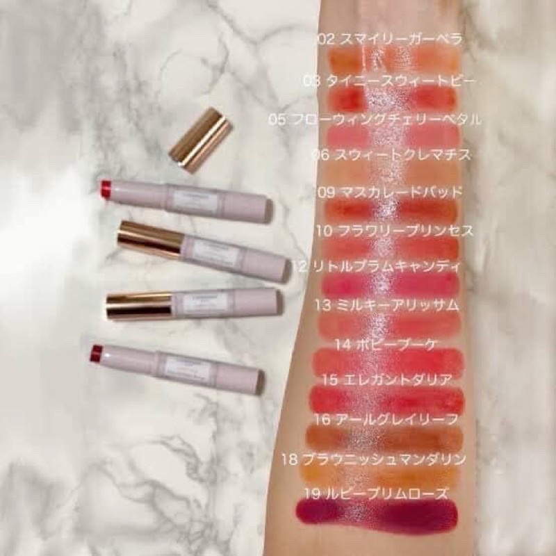 Son Dưỡng Môi Có Màu Chống Nắng Canmake Stay-On Balm Rouge SPF 11 PA+ Lâu Trôi 2,5g