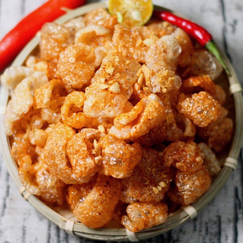 (video + sale) da heo tỏi ớt nhâm nhi 200 gram giá siêu rẻ